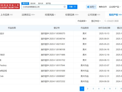 小米登記MiMo標識設(shè)計著作權(quán)