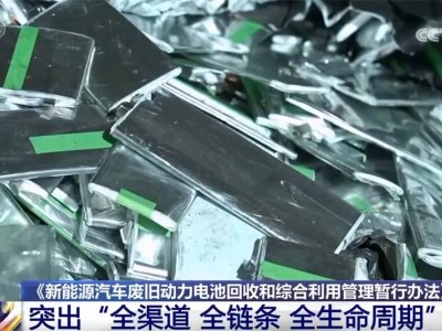 首部部門規(guī)章落地!新能源汽車動力電池回收開啟全維度規(guī)范管理