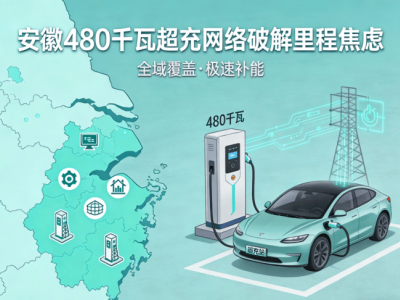 安徽構建智能充電網絡：大功率+"多場景創新破解新能源汽車充電困局