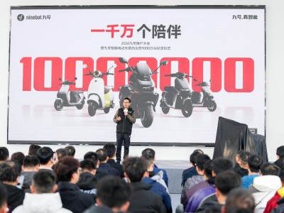 九號(hào)智能電動(dòng)車(chē)國(guó)內(nèi)出貨量破千萬(wàn)臺(tái)，以用戶為核心開(kāi)啟新征程