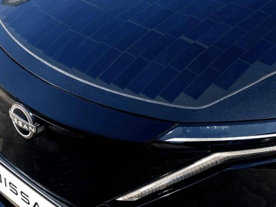 日產Ariya艾睿雅概念原型車亮相,光伏太陽能板助力續航新突破