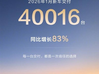 問界汽車1月交付量飆升83%!新年OTA升級啟動 46個月破百萬再啟新程
