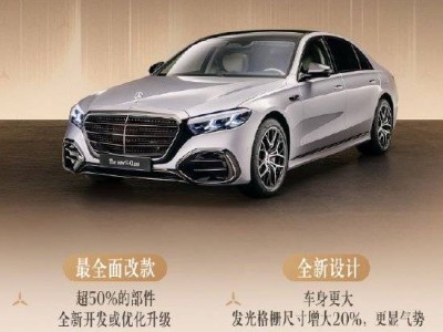 奔馳S級中期改款全球首發(fā)：部件超半數(shù)革新 智能化配置全面升級