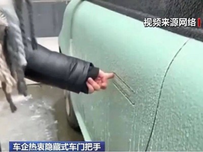 強制性國標來襲!車門把手安全升級 碰撞斷電也能輕松開門逃生