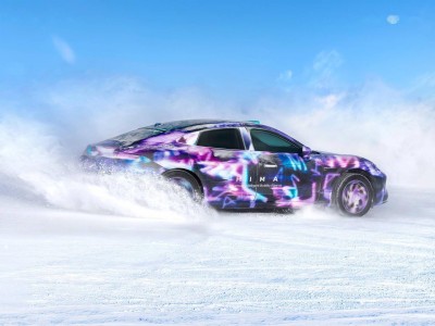 鴻蒙智行尚界Z7轎跑雪地冬測，絲滑過彎展現強勁性能與底盤實力