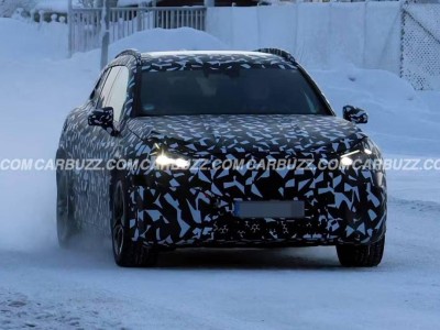 奔馳AMG全新旗艦純電SUV冬季路測亮相 1341馬力+800V架構 2028年登場