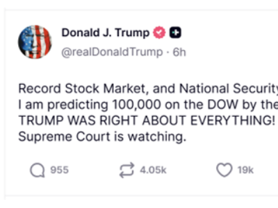 特朗普定“KPI”！沃什要帶美國GDP沖15%？