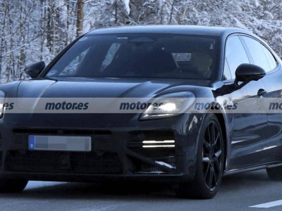 2028款保時捷Panamera路試諜照流出：大燈向純電卡宴靠攏 輔助系統硬件升級