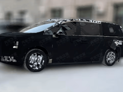 尊界MPV諜照流出，攜家族設計增程動力入場，百萬級市場格局要變？