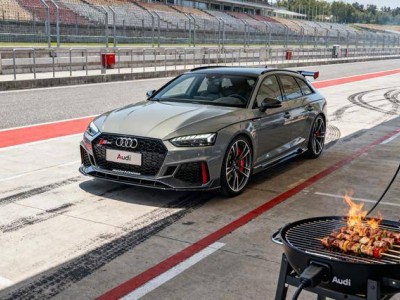 全新奧迪插混RS5提前曝光：600馬力+外放電，性能與實用能否兼得？