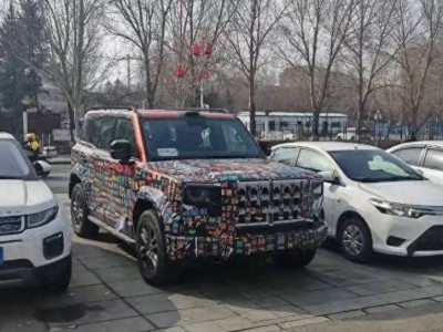 紅旗首款硬派SUV“1927”諜照流出 非承載車身加四電機 亮相倒計時引期待