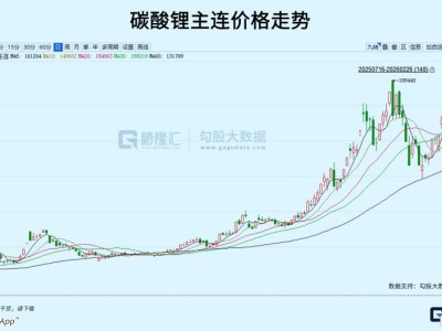漲價潮，輪到碳酸鋰了？