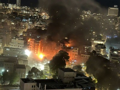 伊朗導彈擊中以軍總參謀部