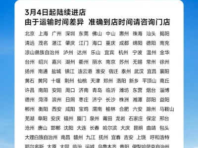 小米汽車:3月4日起,新一代SU7實車陸續大規模進店