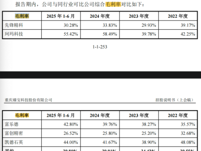 重慶本土“小巨人”臻寶科技沖刺科創(chuàng)板 IPO，業(yè)績增長毛利率亮眼