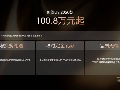 仰望2026款旗艦矩陣登場，閃充賦能續航，開啟多元場景優質出行新篇