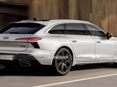 國產奧迪A7L Avant實車亮相，車長超概念車，或2026年下半年35萬起售