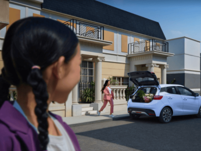 雨季接送孩子不再愁，江鈴易至EV3 PLUS打造干爽安全溫馨出行路