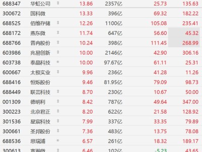 A股半導體股集體拉升，華虹公司、國科微漲13%