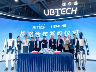 優(yōu)必選與西門子重磅合作,萬臺人形機器人量產(chǎn)加速落地