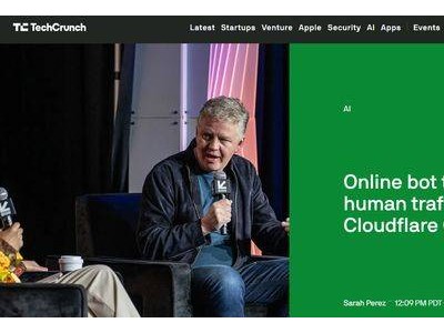 Cloudflare CEO預(yù)測(cè)：2027年AI機(jī)器人或成互聯(lián)網(wǎng)流量“主力軍”