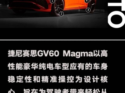 捷尼賽思GV60 Magma：以技術(shù)革新重塑純電高性能駕控新標(biāo)桿