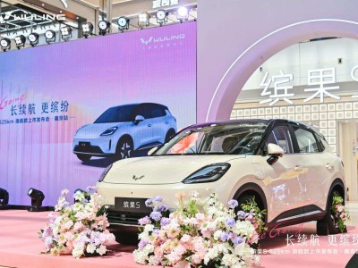 五菱繽果S 525km旗艦款南京登場，長續航高配置開啟純電出行新體驗