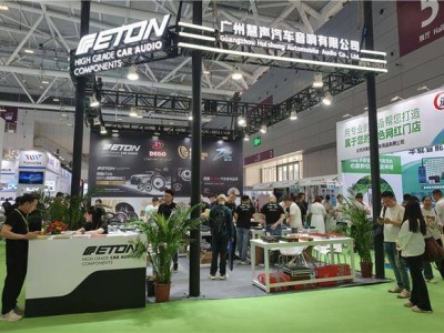 深圳九州展上廣州慧聲大放異彩，四大品牌專車與Hi-end音響齊登場