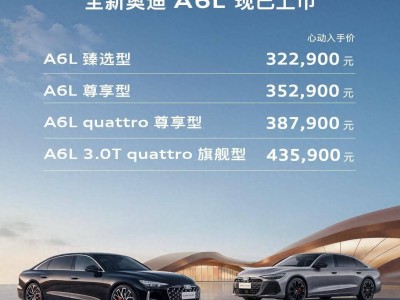 全新奧迪A6L煥新登場：燃油電動雙車矩陣驅動奧迪在華新征程