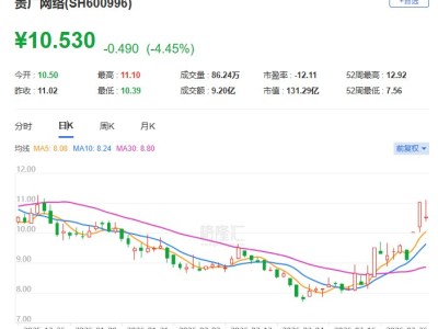 A股異動(dòng) | 貴廣網(wǎng)絡(luò)跌逾4% 澄清不涉及算力相關(guān)業(yè)務(wù)