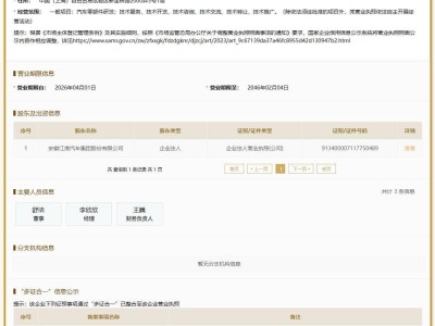 江淮汽車全資成立上海尊界智行公司，注冊資本3000萬助力豪華汽車品牌發展