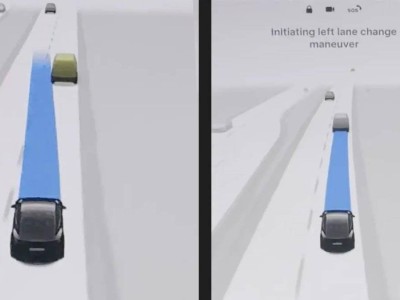 特斯拉歐洲FSD界面煥新:限速存疑標問號,動態高亮讓駕駛意圖更清晰