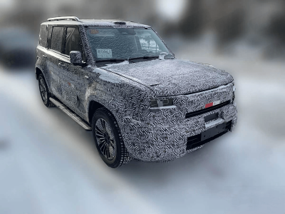 哈弗新旗艦SUV諜照流出！方盒子造型配激光雷達，六座布局或成亮點