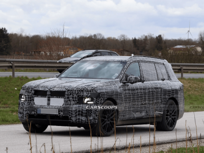 寶馬旗艦SUV X7純電版iX7諜照亮相，預計2027年上市售價或超10萬美元