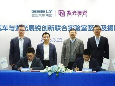 吉利汽車與紫光展銳強(qiáng)強(qiáng)聯(lián)合 四大方向發(fā)力共筑汽車芯片產(chǎn)業(yè)新生態(tài)