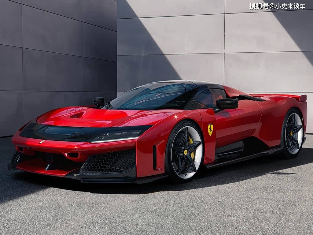 法拉利F80車身側(cè)面